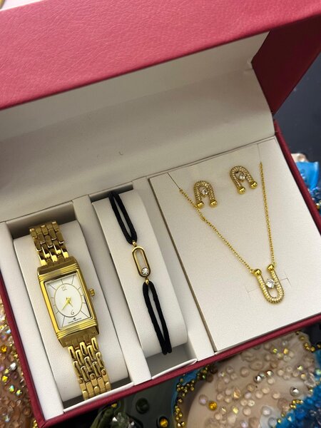 Coffret montre et bijoux luxe