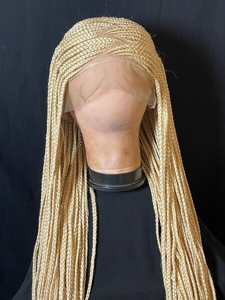 Perruque Tressée Blonde