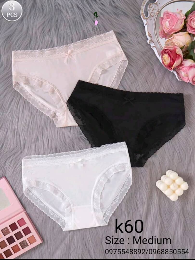 Ladies underwear and minibags