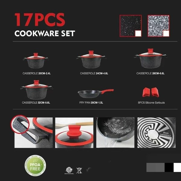 OSFE non stick cookware