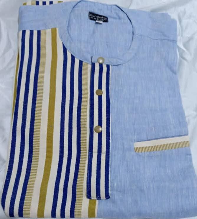 Chemises  en lin avec bandes