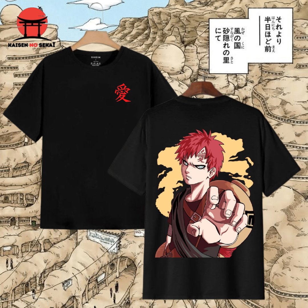 T-shirt Manga Gaara