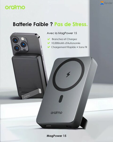 Chargeur sans fil MagPower 15