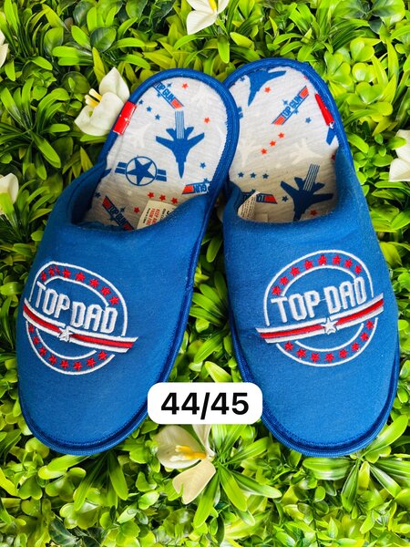 Chaussons confort brodés