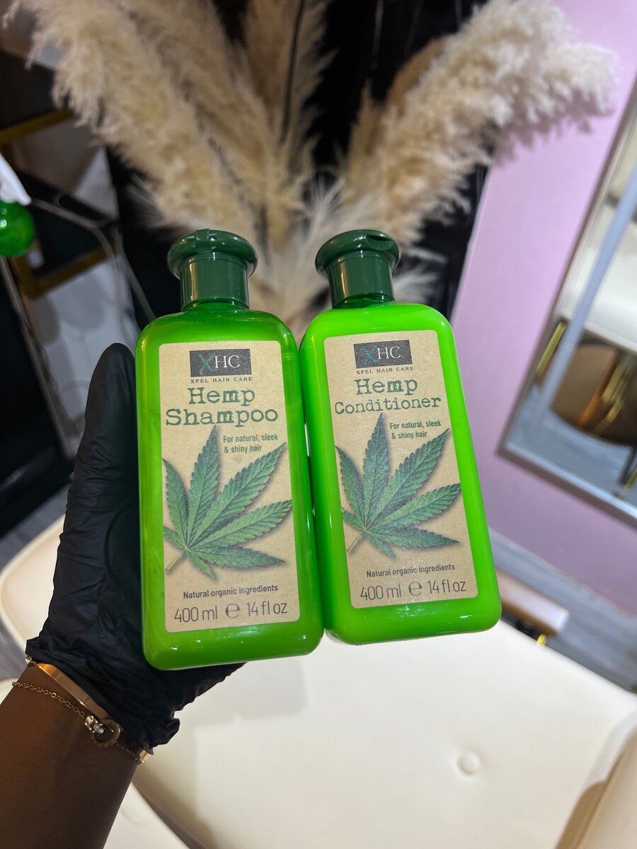 shampoo and conditioner