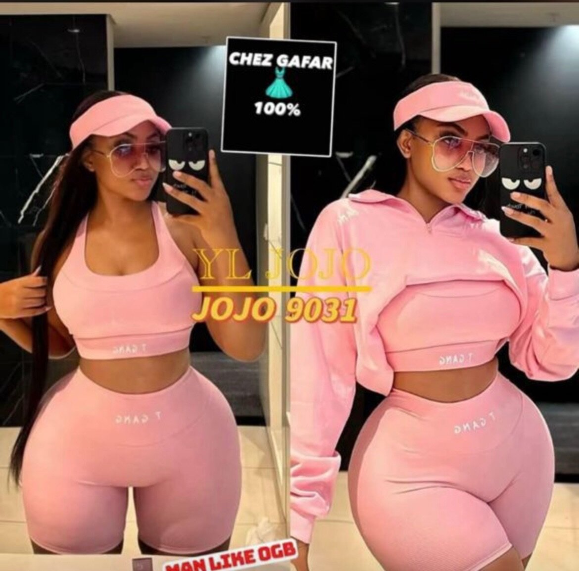 Ensemble de sport tendance