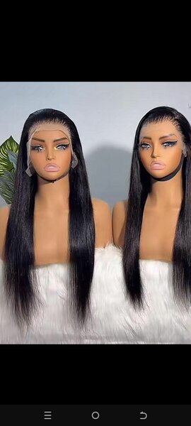 Perruque Lace Front Lisse 24"