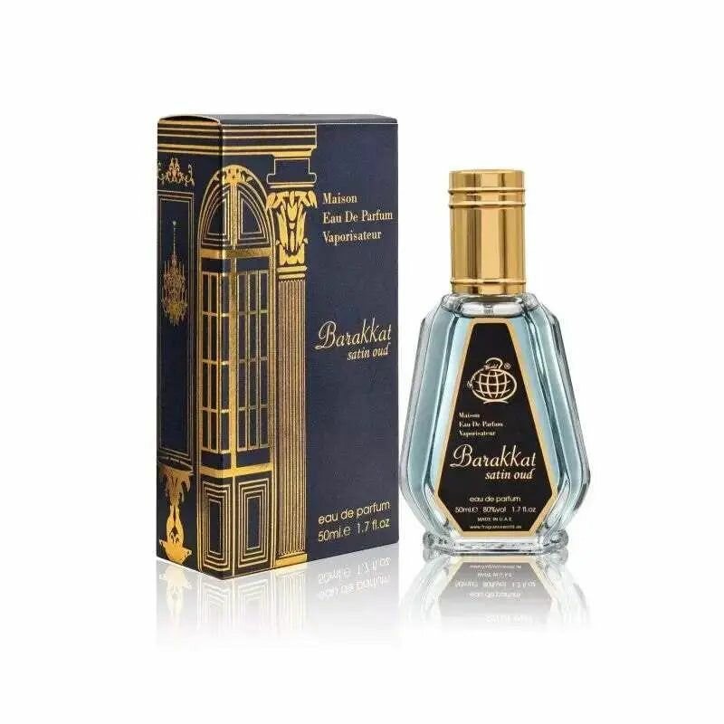 Fragrance world Barakkat satin oud eau de parfum 50ml