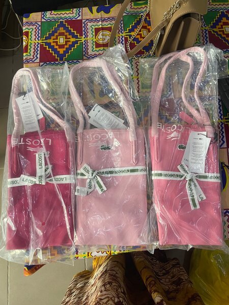 Sac à Main Rose Lacoste Femme