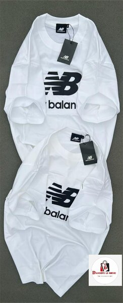 T-shirt blanc unisexe New Balance