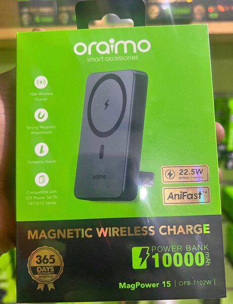 Oraimo PowerBank magnétique 10000mAh