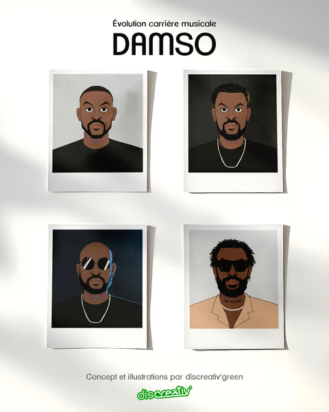 Polaroïds carrière DAMSO