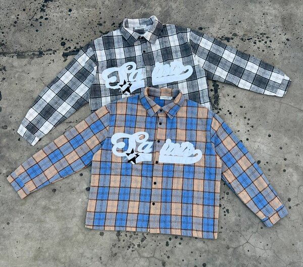 Chemise à carreaux stylée