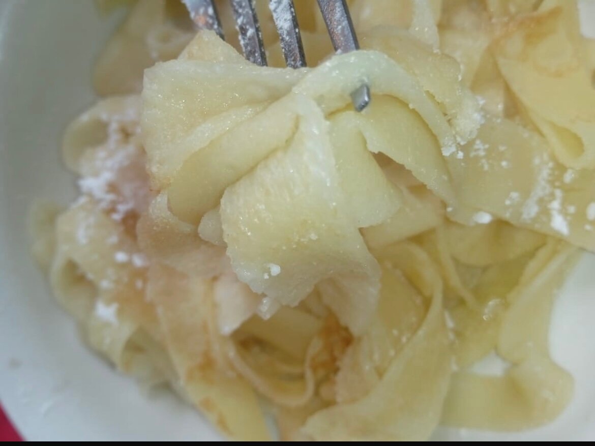 Tagliatelles de crêpes