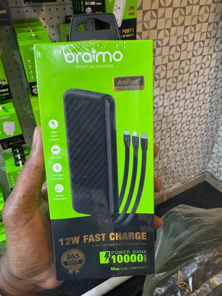 Powerbank 10000mAh Charge Rapide