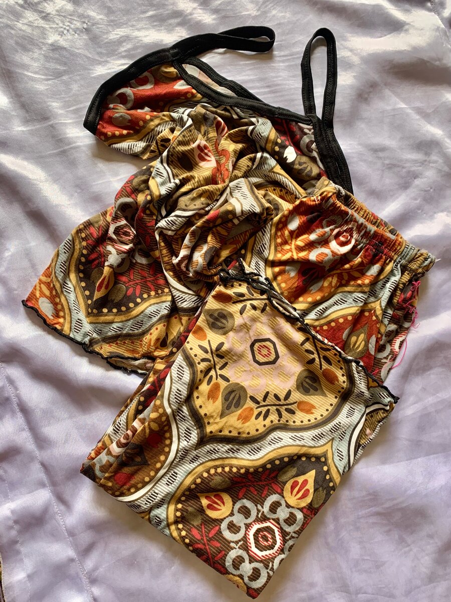 Pyjama Femme Imprimé Léger