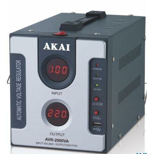 AKAI STABILISATEUR 2000 VA AKAI ORIGINAL GARENTIE 6MOIS