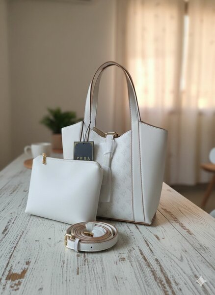 Sac à main blanc élégant