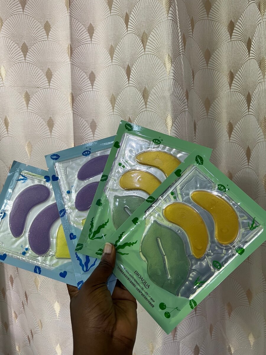 Face masks & under eye lip set