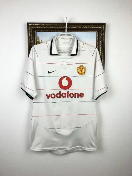 Maillot de foot Manchester United Nike blanc