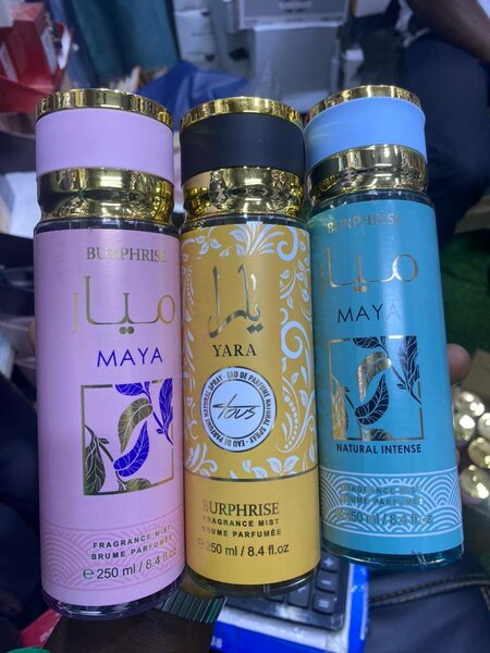 Body splashes for women