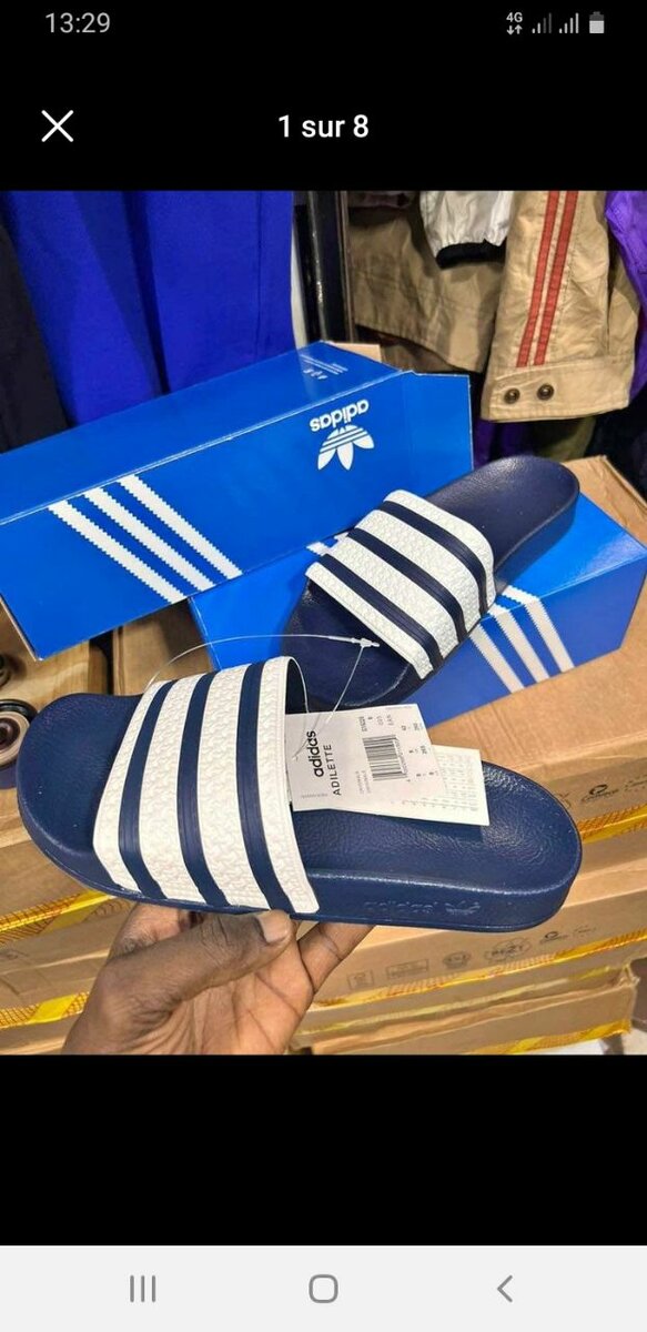 Claquettes confortables unisexe