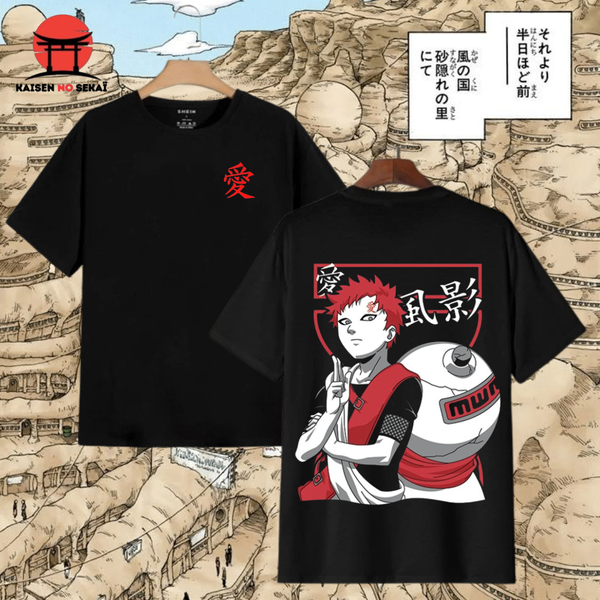 T-shirt Manga Gaara
