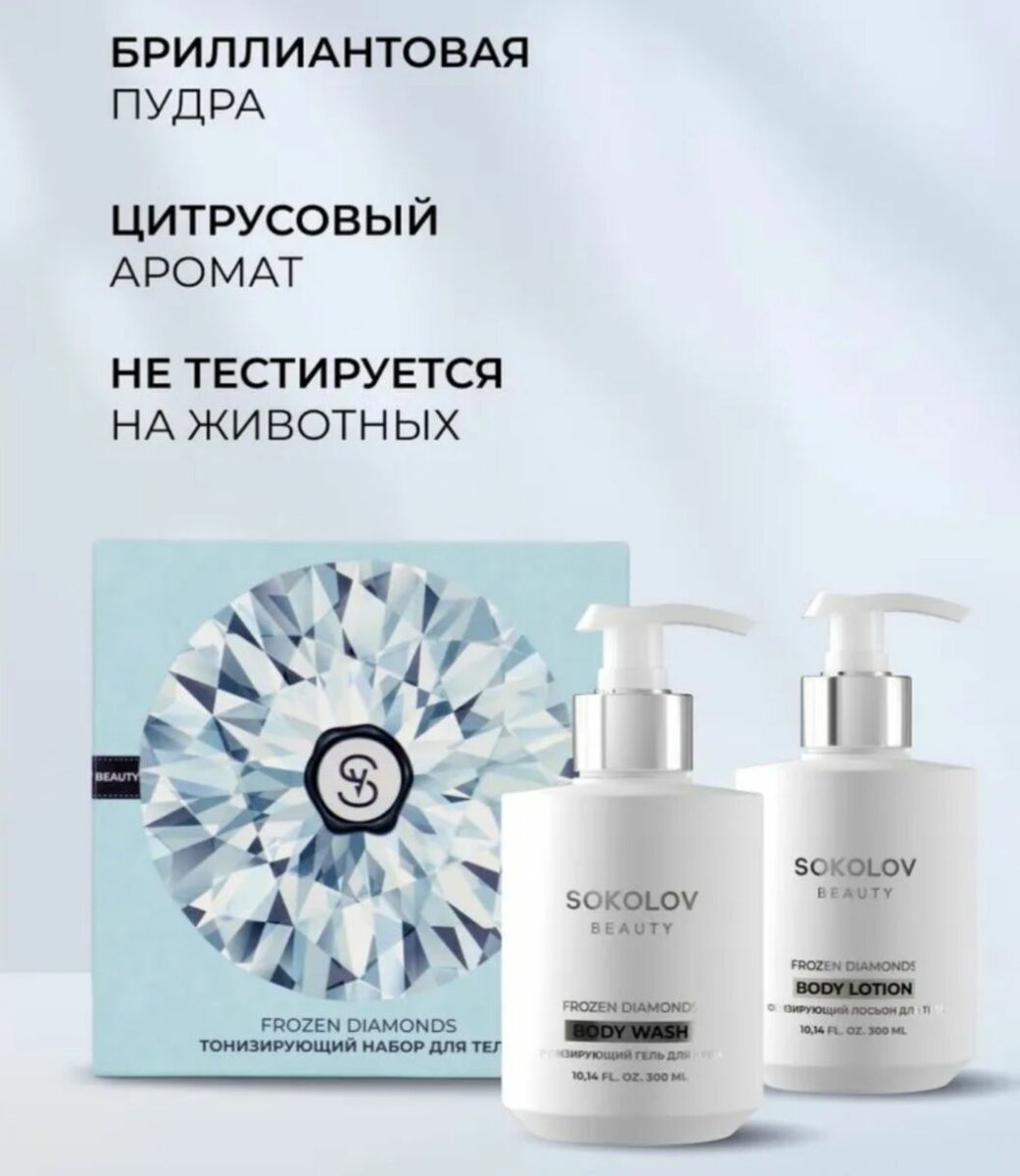 Подарочный набор, уходовая косметика.