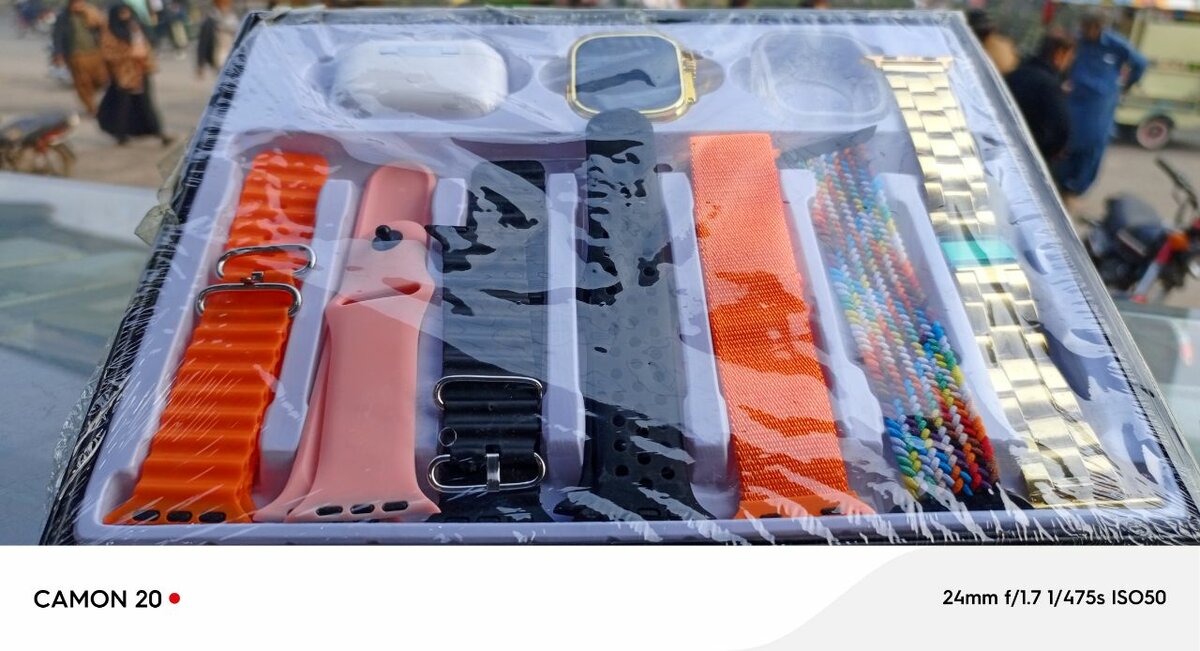 H20 smart watch with airpods