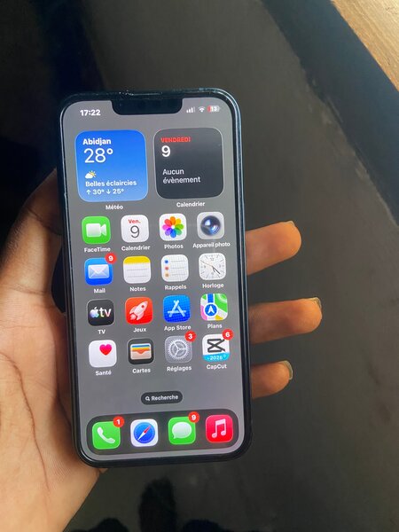 iPhone 128 Go Bleu Débloqué