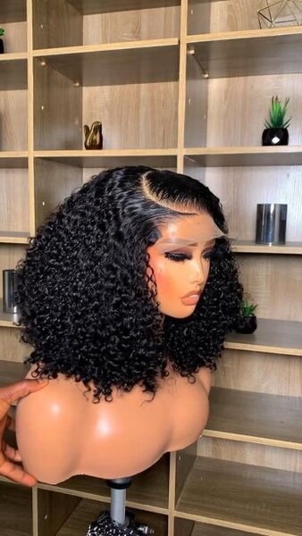 Jerry curls wig