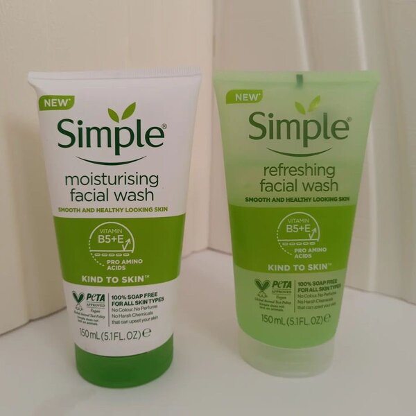Simple face wash