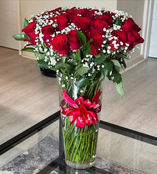 Bouquet de Roses Rouges