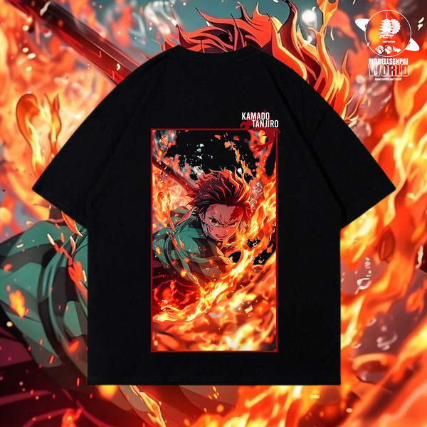T-shirt Anime Flamme Kamado