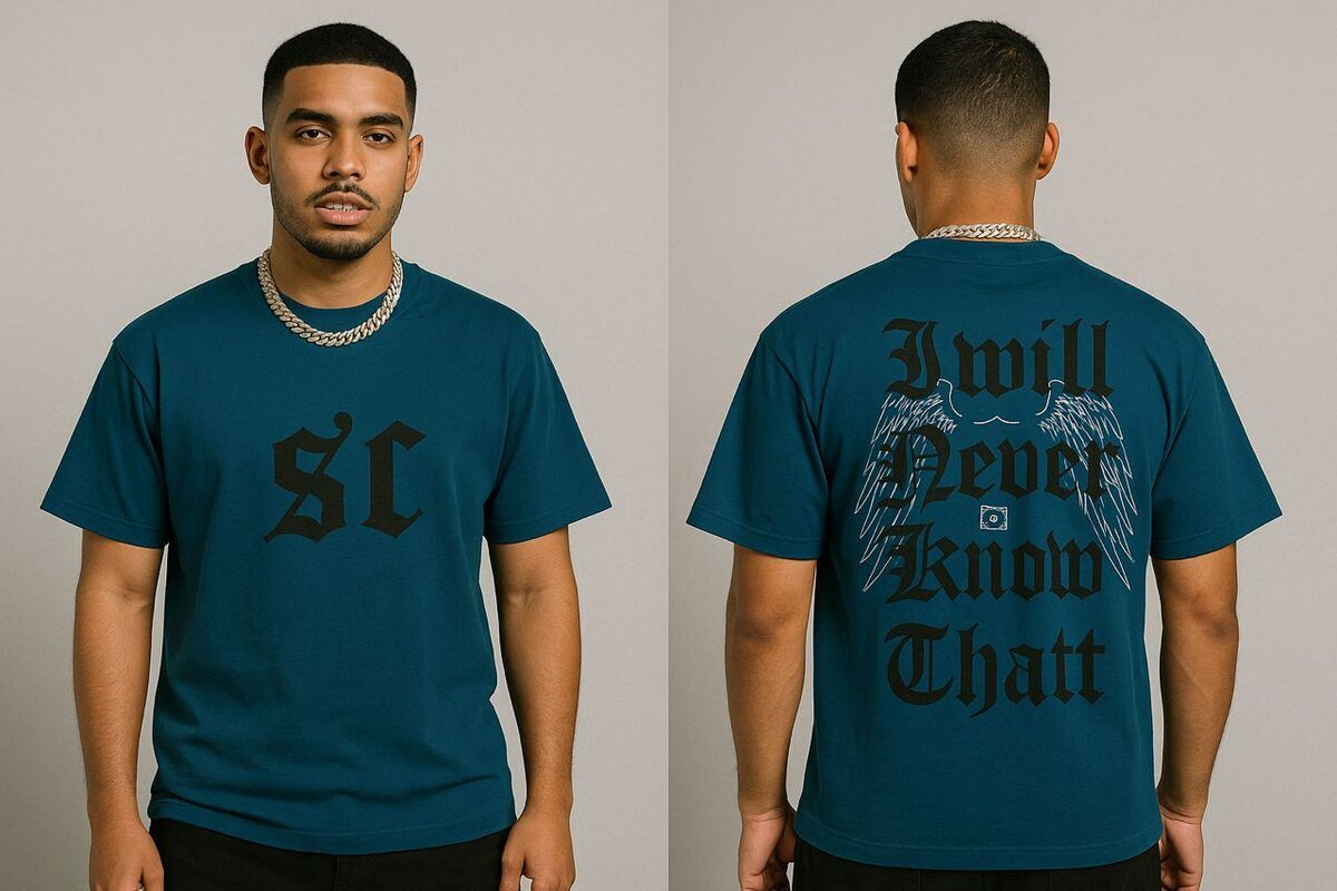 T-shirt graphique homme tendance