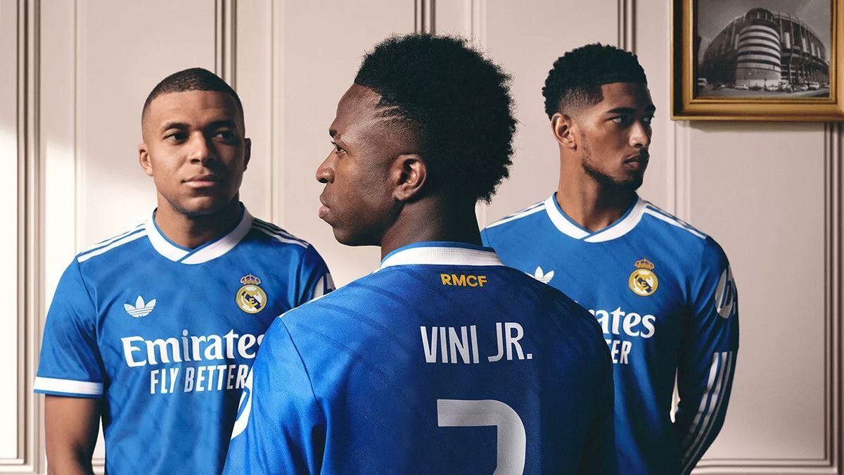 Maillot du Real Madrid Bleu