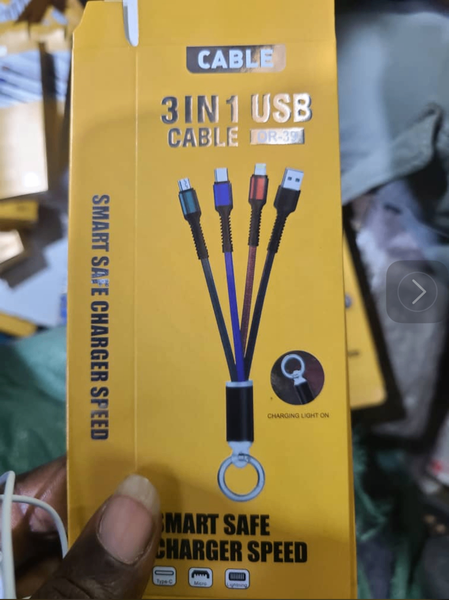 Câble de Charge 3 en 1 USB