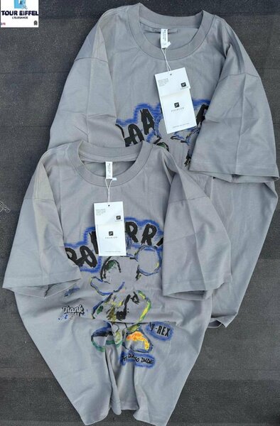 T-shirt imprimé graphique unisexe