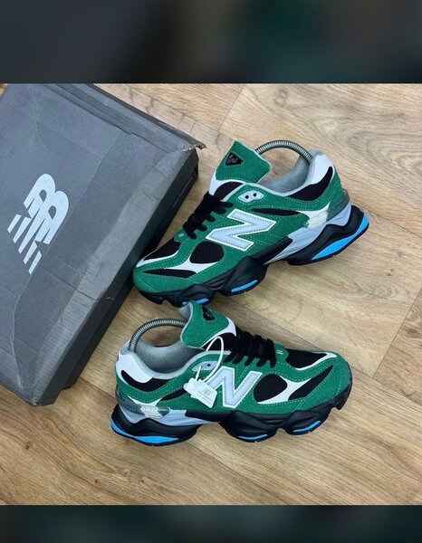 Baskets vertes stylées