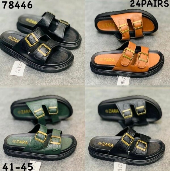 Sandales Zara à boucle homme