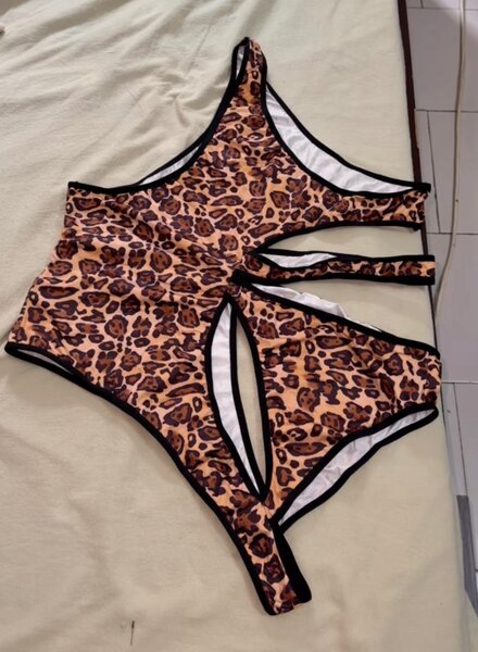 Maillot de bain léopard