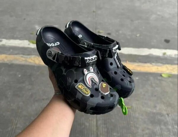 Crocs camouflage personnalisés