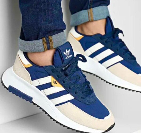 Chaussures de sport bleues homme