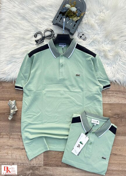 Polo homme vert élégant
