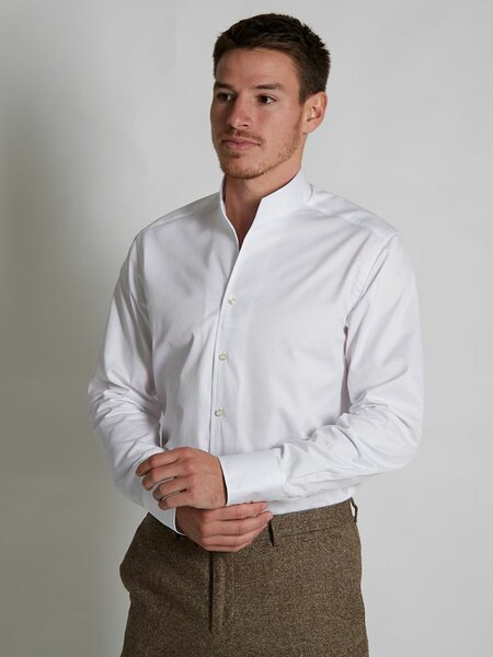 Chemise blanche élégante homme