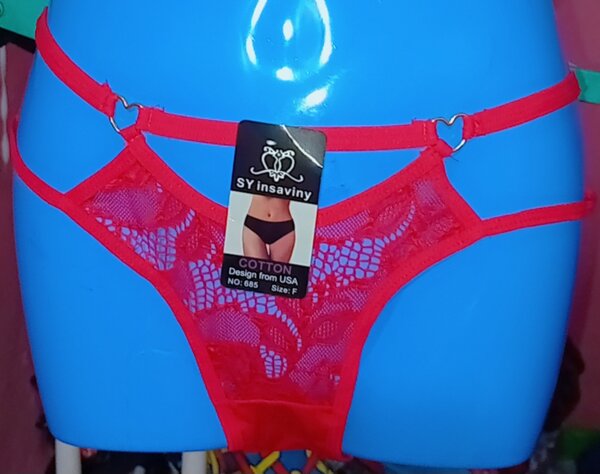 Culotte Dentelle Sexy Rouge