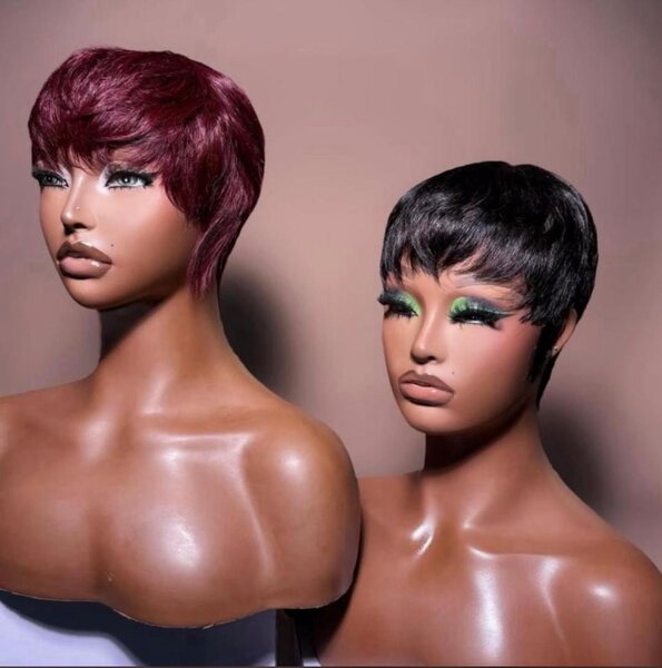 Perruque courte élégante pour femme