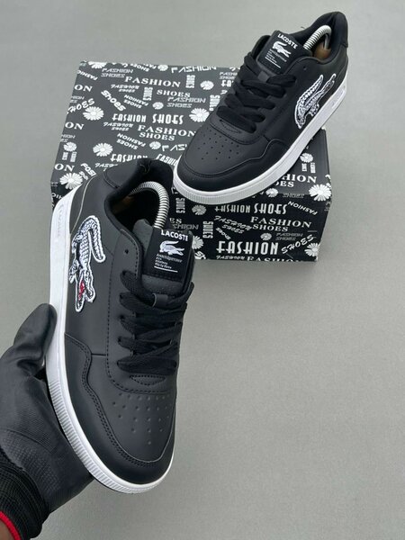 Sneakers tendance en cuir homme