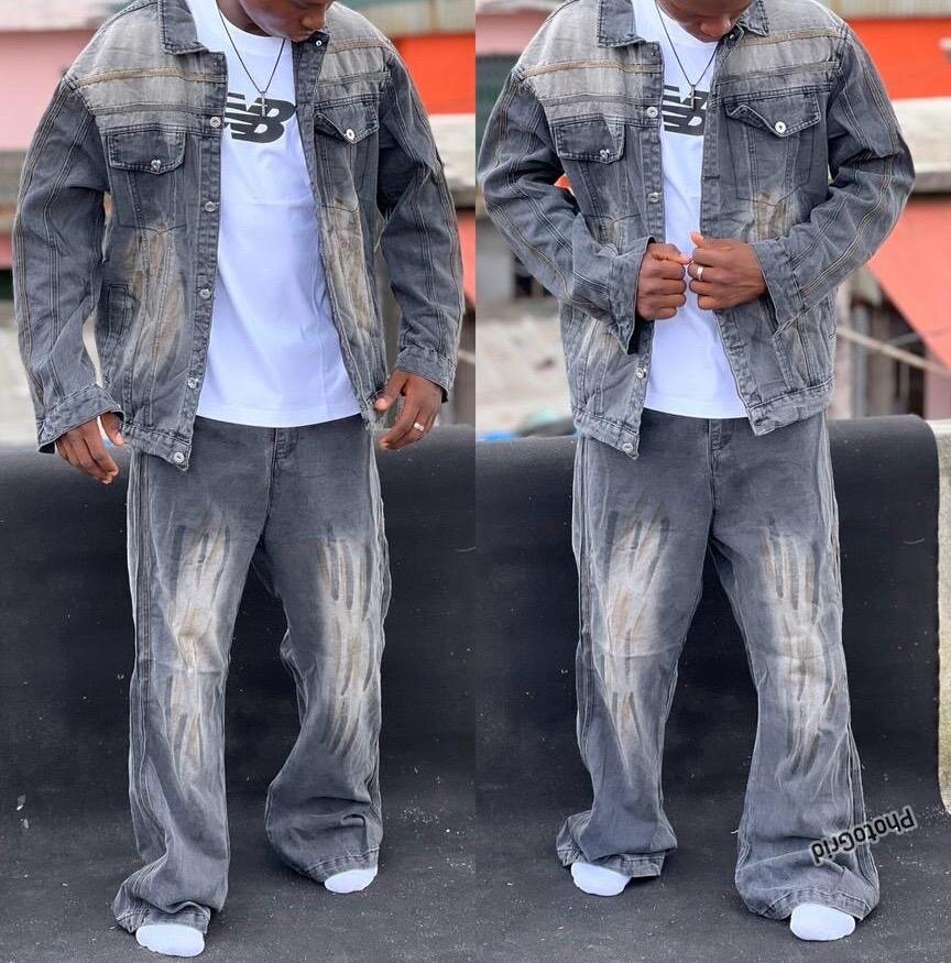 Costume décontracté imprimé homme