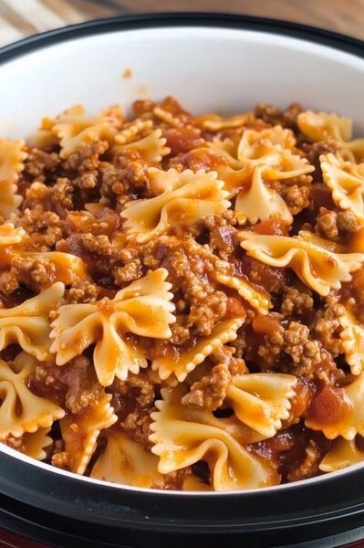 Farfalle à la Bolognaise